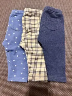 ユニクロ　レギンス　ベビー　70cm フリース