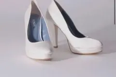 BENIR Satin Close Toe 12cm ウェディングシューズ