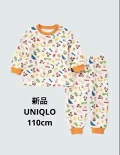 新品 ユニクロ キルトパジャマ ミッキー ミニー110cm 男の子 女の子 長袖