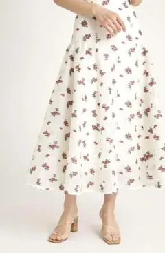 snidel⭐︎花柄フレアスカート Sサイズ