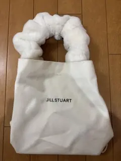 JILLSTUART 　フェイクファーハンドルビーフリーラージトートバッグ