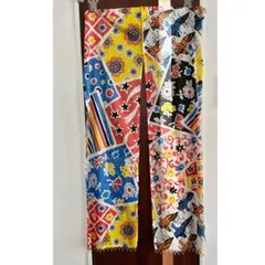 訳あり　チチカカ　レトロポップパッチのれん