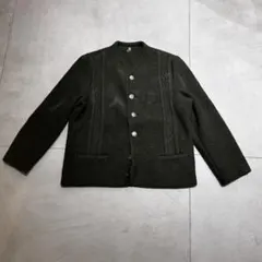 ユーロヴィンテージ チロリアンジャケット バージンウール100% メタルボタン