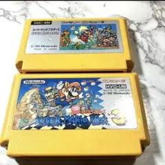 スーパーマリオブラザーズ1＆3 ファミコンカセット