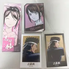 銀魂 志村妙 近藤勲 キャラホロカード オリジナルステッカー 戦う背中 カード
