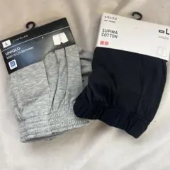 e*a様 UNIQLO メンズ トランクス Lサイズ 2枚セット