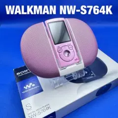 【美品】SONY ウォークマン NW-S764K 8GB ピンク スピーカー付