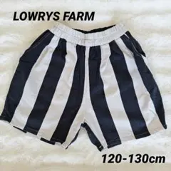 LOWRYS FARM KIDS ストライプ ハーフパンツ 120~130cm