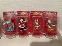 こ*す様 ディズニー happyくじ　クリスマスオーナメントフィギュア 4種セッ
