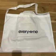 everyone adidas トートバッグ（largeサイズ）
