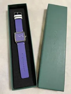 No Monday ノーマンデー パープル 腕時計