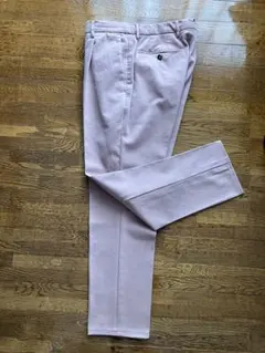 PT TORINO サイズ46(M) 淡いピンク色　1タック　スリムパンツ