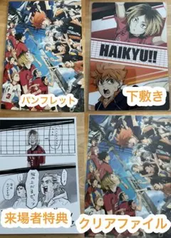 ハイキュー！！ 映画 グッズ パンフレット まとめ売り