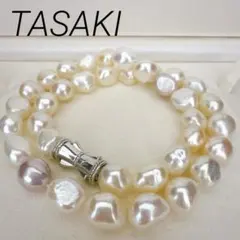 TASAKI タサキ sv バロックパール 5連 ネックレス 約58cm - メルカリ