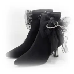 RANDA♡2WAYリボンショートブーツ/S