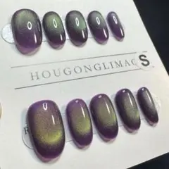 【セツ】マグネット　ネイルチップ　付け爪(A1460)