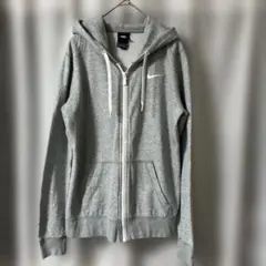 NIKE グレー　ジップアップパーカー