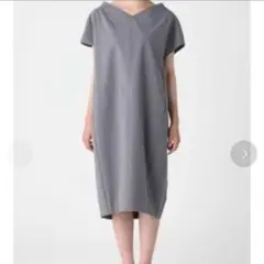 【美品】ADORE ミドルジョーゼット ロングワンピース Mサイズ グレージュ 美品 ADORE アドーア ミドルジョーゼット ロングワンピース M