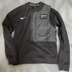 【美品】Nike FC DRI-FIT ブラック トレーナー S