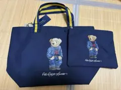 Polo Ralph Lauren ポロベア トートバッグ ポーチ付き