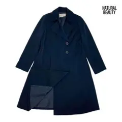 01T786☆ NATURAL BEAUTY 薄手 ロングコート ライトアウターのサムネイル
