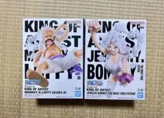 ワンピース ニカ ルフィ ボニー　フィギュアKING OF ARTIST セット
