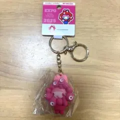 新品未開封【サンリオミャクミャク　推しカラー】 キーホルダー　EXPO マイメロ