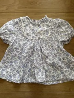 petit main 花柄シャツ 90サイズ