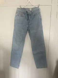 Levi’sライトブルーデニムパンツ W31 L32 ストレート ジーンズ
