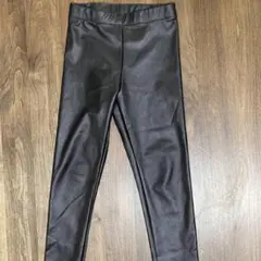 ◎H&M キッズ フェイクレザーパギンス 130 レギンス