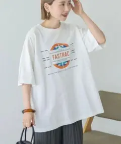 アメリカンホリック　スペースプリントTシャツ