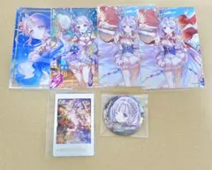 白猫プロジェクト　ティナ　ファルファラ　アクリルスタンド　コースター　セット 白猫プロジェクト ティナ ファルファラ アクリルスタンド コースター