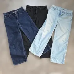 UNIQLO JEANS デニム 3点セット
