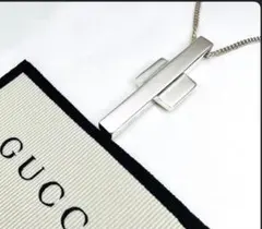 GUCCI グッチ クロス ネックレス イタリア シルバー 十字架