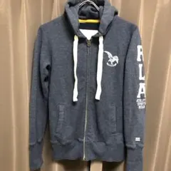 RUSSELL ATHLETIC U.S.A.ジップアップパーカー薄いネイビーMのサムネイル