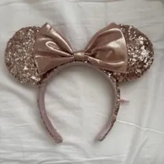 ミニーカチューシャ ピンクゴールド