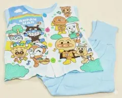 【アンパンマン】 90㎝ 長袖 パジャマ セット キャラクター ボタン ベビー