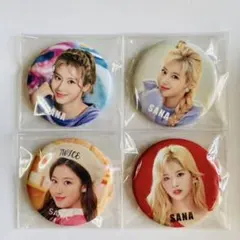 TWICE SANA 캔 배지