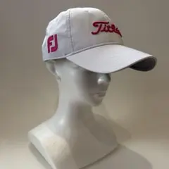 Titleist Pro V1 キャップ ホワイト ピンクのサムネイル