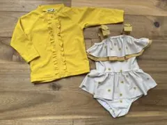 アプレレクール水着とラグマートラッシュガード