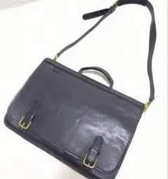 OLD COACH レザーショルダーバッグ