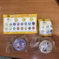 くら寿司 スヌーピー 缶バッジ チャーリーブラウン ライナス・ヴァンペルト