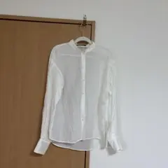 Wcloset ホワイト フリル襟 シャツのサムネイル