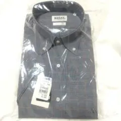 【新品タグ付】REGAL リーガル 半袖シャツ LL 形態安定 チェック柄