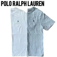 ポロラルフローレン Tシャツ 2枚セット（白・グレー）XLサイズ