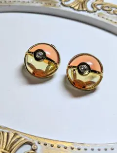 【ポケセン限定】ピカチュウ入りモンスターボールピアス