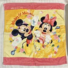 ディズニー　ミッキー　ミニー　ハンドタオル