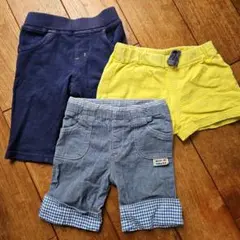 MIKI HOUSE他 半ズボン 3点セット 100cm