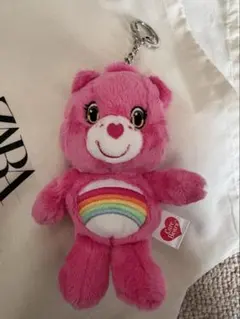 タイ 限定 ケアベア チアベア マスコット キーホルダー