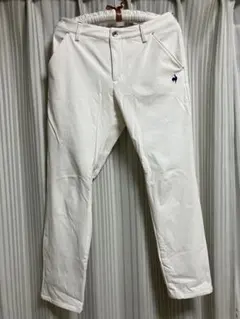 【USED】ルコックスポルティフ ゴルフパンツ レディース 13号 裾汚れあり